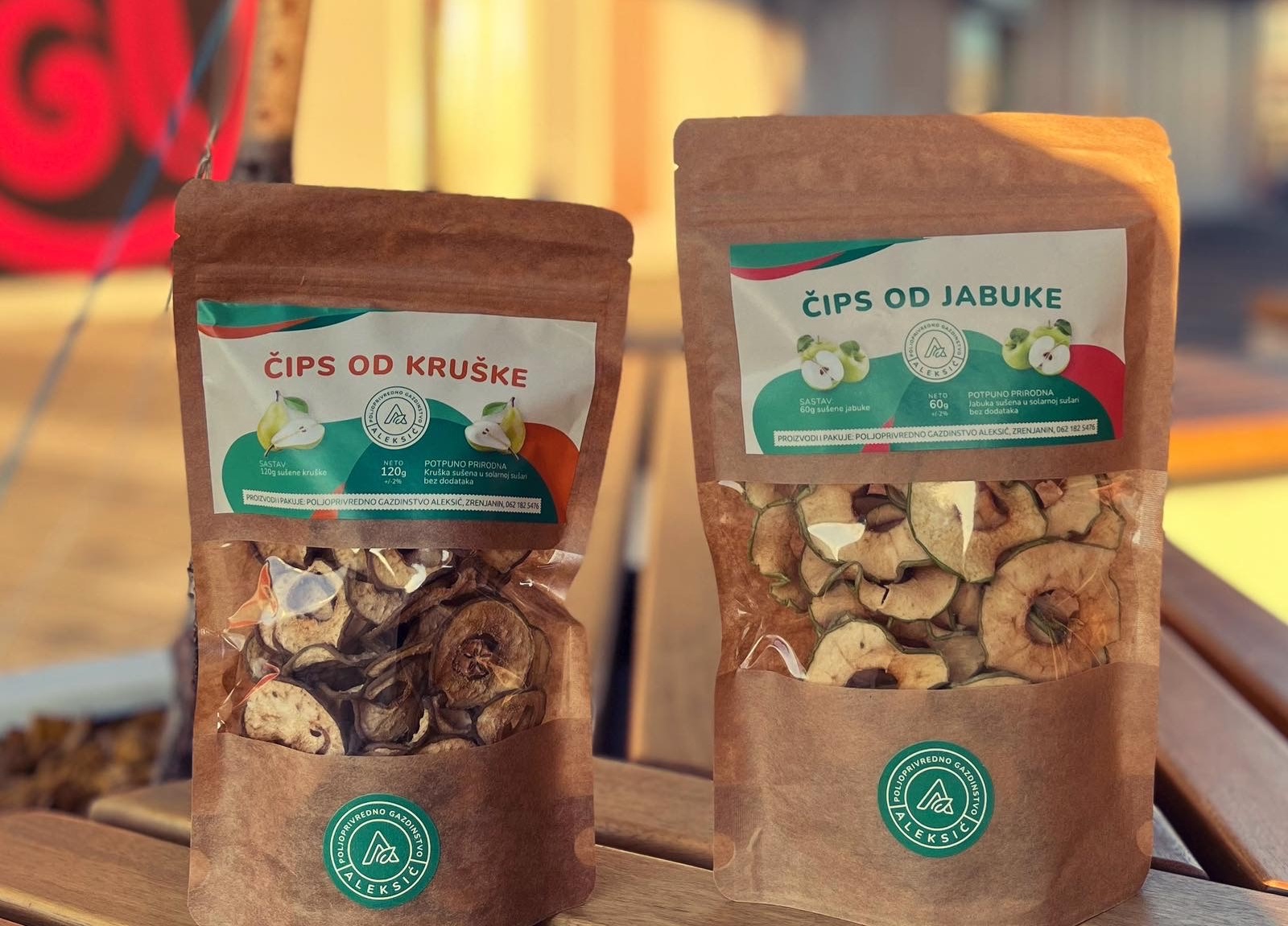 Čips od jabuke iz sušare Aleksić